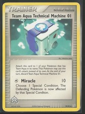Team Aqua Technical Machine 01 79/95 - EX Team Magma vs Team Aqua - MP on eBay