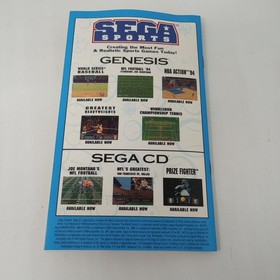 Formula One Beyond The Limit (Sega CD) Disc, Case, Manual, & Registration Card