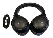 TOZO HT3 Hybrid Noise Cancelling Wireless Over Ear Headphones 90Hr Battery Life