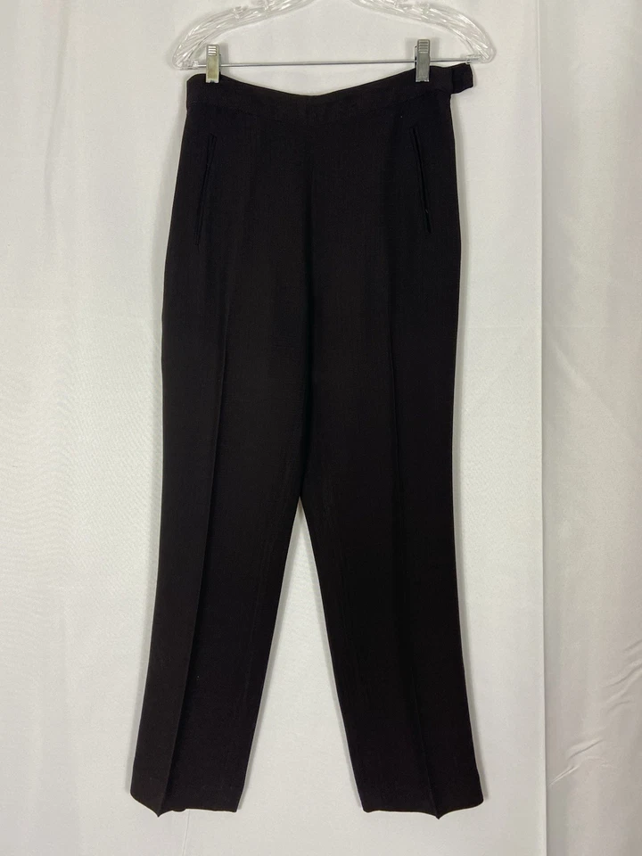 Donna Karan New York Size 6 Vintage Brown Three Piece Suit - Image 2 of 4