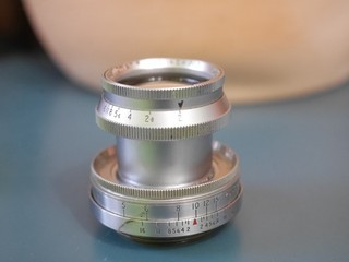 Taylor Hobson 2" f2 Reid & Sigrist Anastigmat camera lens 39mm L39 mount 50mm