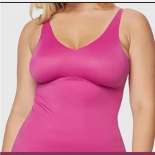 Ruby Ribbon Second Skin Cami #1808 in Fuchsia - 36