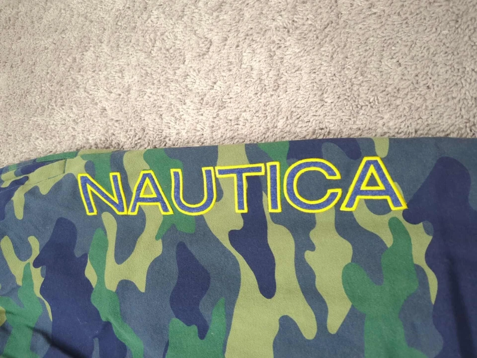 Calça de moletom Nautica masculina 2XLT ALTA verde camuflada joggers atlética casual - Imagem 2 de 4