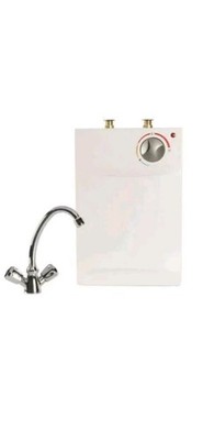 Hyco Handyflow 5L Untertisch-Durchlauferhitzer & Wasserhahn - Weiß: Neu im Karton