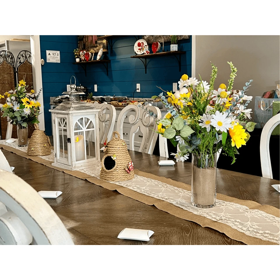 向日葵雏菊桉树花卉安排婴儿婚礼生日团聚 FL5 — 第 2/4 张图片