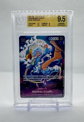 Monkey.D.Luffy (Event Pack Vol. 8) graded BGS 9.5 for sale on eBay