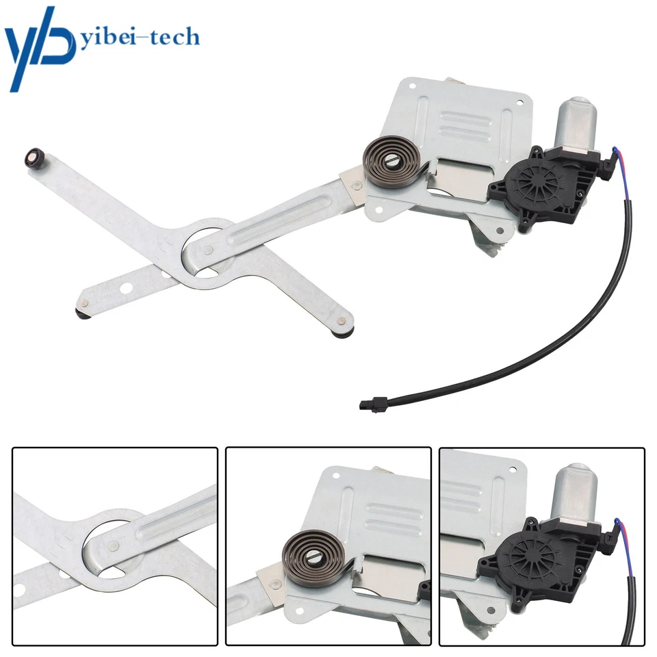 Front RH Power Window Regulator W/ Motor For Chevrolet S10 GMC Sonoma 1994-2004 - Image 3 of 4