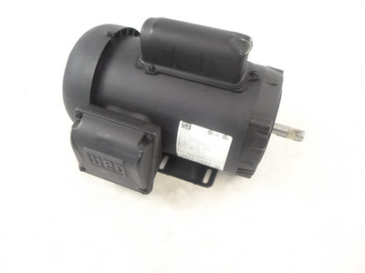 WEG Rolled Steel 1HP 4P 56 1PH 115/208-230V 60HZ I411 Foot Mounted General Motor
