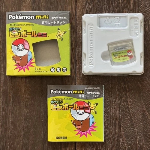 Nintendo Pokemon Pinball Mini Complete In Box CIB Tested Japan JPN | US SELLER