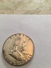 1962 Franklin half dollar xf