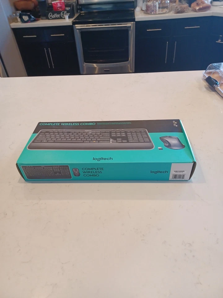 Logitech Complete Wireless Combo Keyboard and Mouse Combo  Open Box Complete !  - Image 3 of 4