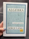 Algebra by Serge Lang 3rd Edition Hardcover Addison-Wesley Mathematics GTM HC