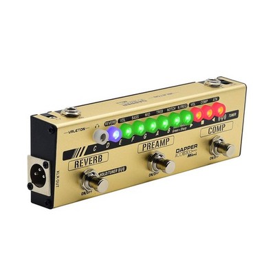 VALETON Dapper Acoustic Mini Electric-Acoustic Guitar DI Analog Preamp Multi-...