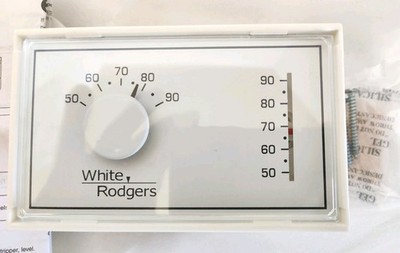 White Rodgers 1F56N 444 Mercury Free Mechanical Thermostat HVAC Control