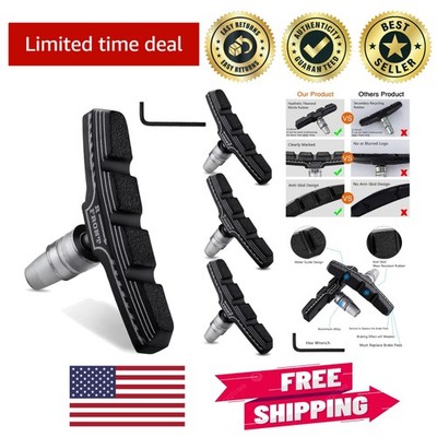 Professional Brake Pad Set for V-Brake Bikes - Supreme Durability & Safety