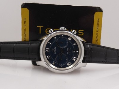CHRONOGRAPH OMEGA DE VILLE CO-AXIAL HOUR VISION MIT PAPIERE 2016 AUTOMATIK UHR