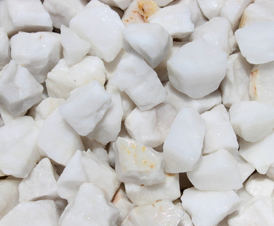 White ''Milky'' Quartz  - Rough Rocks for Tumbling - Bulk Wholesale options