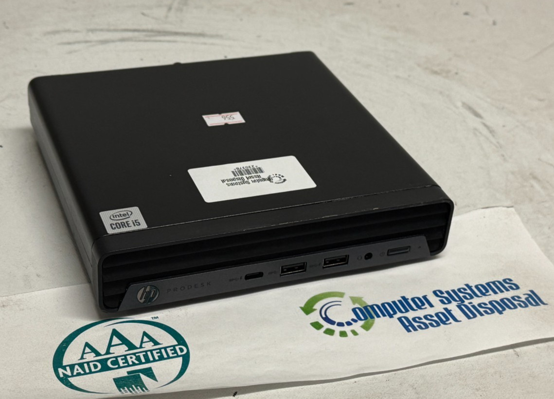 HP ProDesk 600 G6 DM (i5-10500T - 16GB RAM - 256GB SSD - Win11Home)