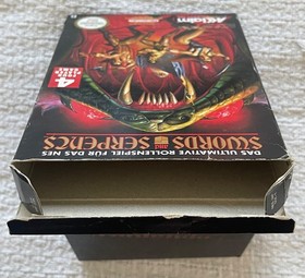 Swords and Serpents | NES | OVP | Anleitung | Schuber | Klassiker | NOE