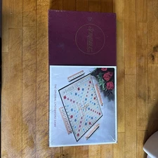 Vintage 1971 Scrabble Crossword Game Selchow & Righter Sealed NEW