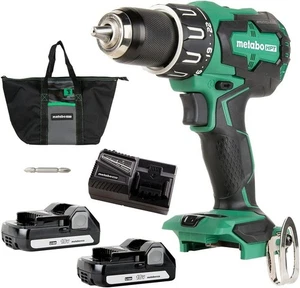 Metabo HPT DS18DBFL2EM 18V 1/2" Brushless Multi-Volt Cordless Drill/Driver Kit