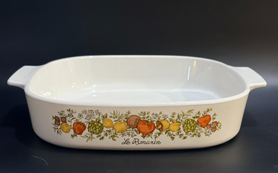 VTG CorningWare Spice of Life La Romaine A-10-B 2.5L 2.6 Qt Casserole No Lid