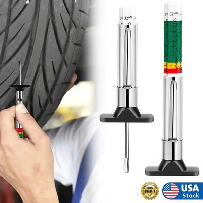 Tire Tread Depth Gauge,Tire Tread Gauge Color Coded,Tread Depth Gauge Tool USA