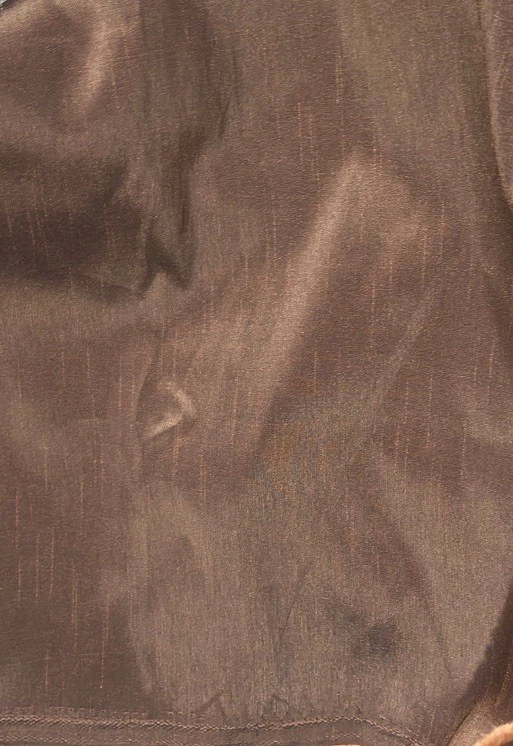 Rust Colored Fabric 3 1/2 yds. Synthetic Fibers - Image 2 of 2