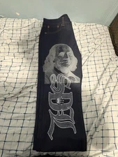 SDL Skysdalimit Men's Denim Jeans Navy Benjamin Franklin Size 36/30