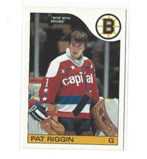 1985-86 O-Pee-Chee #136 Pat Riggin NMMT