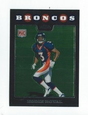 2008 Topps Chrome #TC270 Eddie Royal RC Rookie Broncos Bears