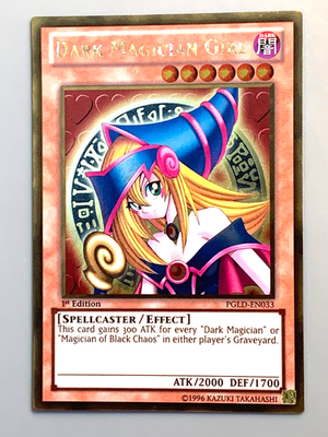 DARK MAGICIAN GIRL ゴールドレア　1st PSA9 遊戯王 yugioh PGLD-EN033 DARK MAGICIAN GIRL Ultra Gold Rare 1st Edition