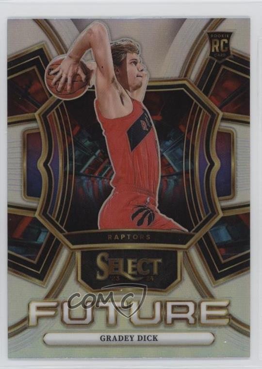 2023-24 Panini Select Select Future Silver Prizm Gradey Dick #17 Rookie RC 4f5