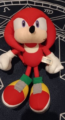 2003 Sonic X UFO plush - Vol .1 Sonic the Hedgehog ''Knuckles the Echidna''