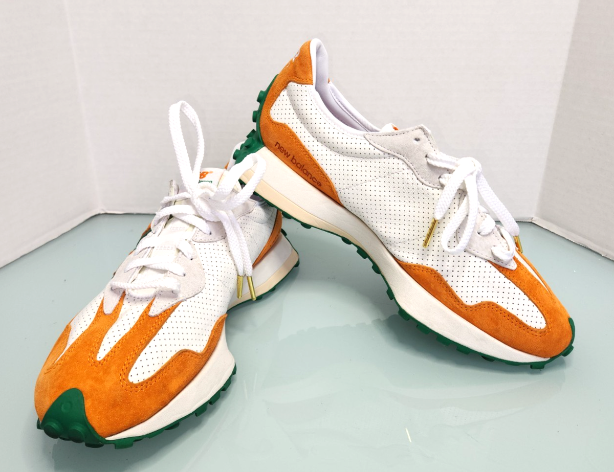 New Balance Casablanca tennis club 327 mens active shoes orange