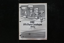 OMC 1976 20 hp Parts Catalogue Evinrude Johnson Outboard Manual