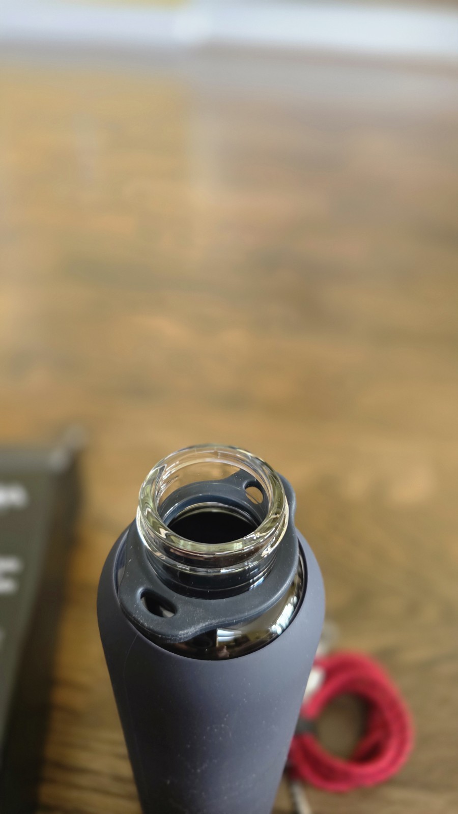 Prada Beauty Luna Rossa Ocean. Glass Water Bottle & Silicone Sleeve thumbnail 4