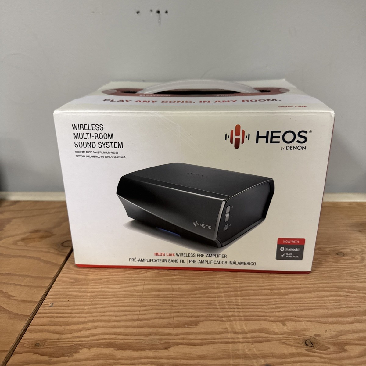 Denon Heos Link HS2 Streaming Media Player Black and Gunmetal