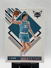 Tidjane Salaun 2024-25 Panini NBA Hoops Basketball Tribute RC #292 Hornets