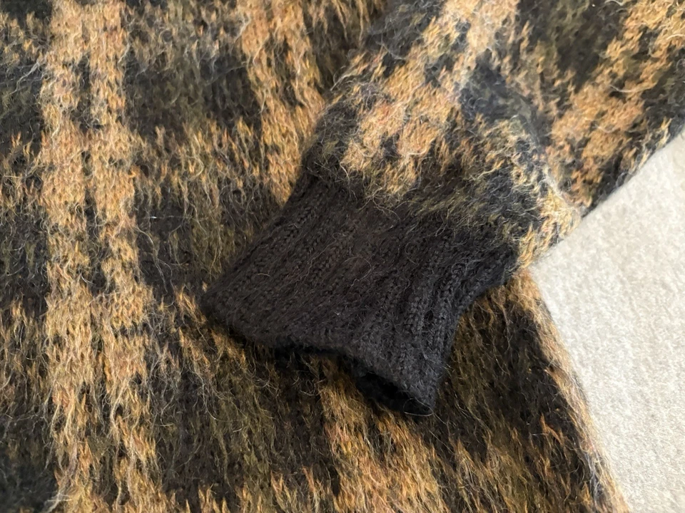 Vintage Citation Club by Puritan Wool & Mohair Cardigan Sweater Size 44 - Image 3 of 4