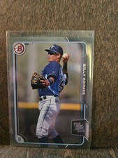 2015 Bowman Draft Silver #D  /499 Willy Adames #105 Tampa Bay Rays B