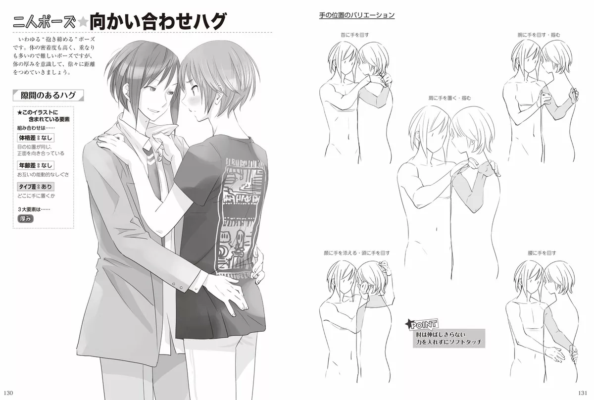 Manga Artist Boys' Love Pose Collection Vol. 2: 12 Love Position Drawings  for Boys' Love Comics - Tokyo Otaku Mode (TOM)