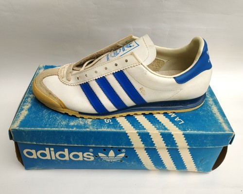 Vintage Adidas Rom sneaker-New old stock-Original box -70s- S 5 1/2 - Picture 2 of 17