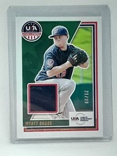 Wyatt Bauer 2022 USA Baseball Stars & Stripes - RELIC Gold (21/99) -
