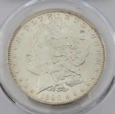 Silver MS 62 Graded 1898 Year Morgan US Dollars (1878-1921 Silver MS 62 Graded 1898 Year Morgan US Dollars (1878-1921
