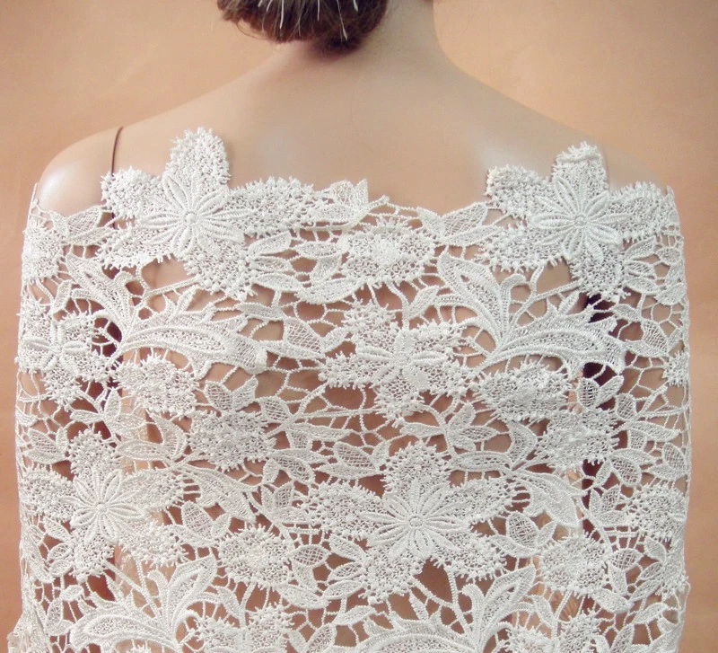 Guipure dentelle mariage sale