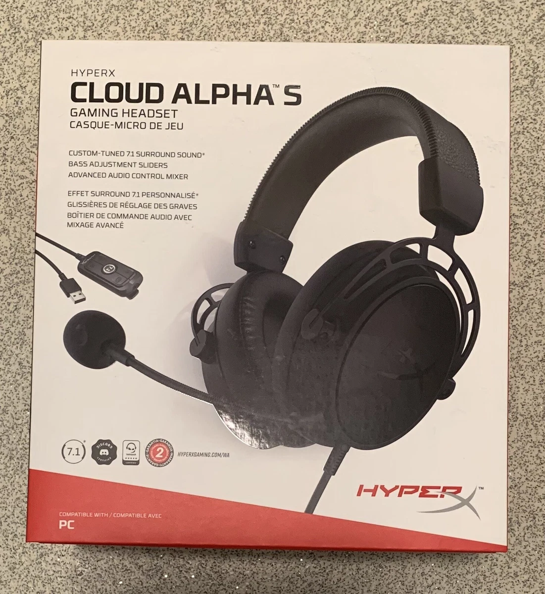 Casque gamer HYPERX Cloud Alpha