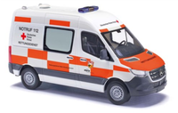 Busch 54005 Mercedes Benz Sprinter Kurz Rtw Drk Main-Kinzig-Kreis 1:87 Neu & Ovp