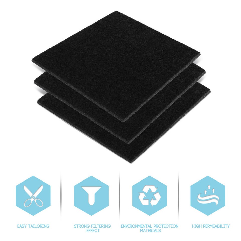 8PCS Cat Litter Box Carbon Replacement Filter Cat Box Filters Carbon