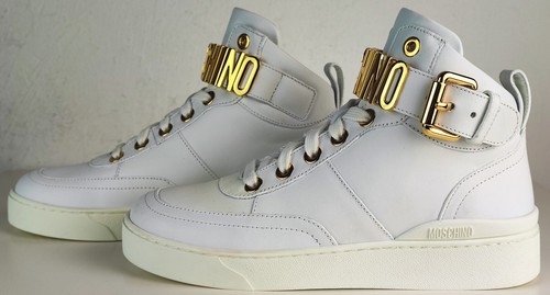 MOSCHINO Knöchel-Sneaker Damen Schuhe High-Top Sneaker Sportschuhe Gr.39 NEU - Bild 12 von 15